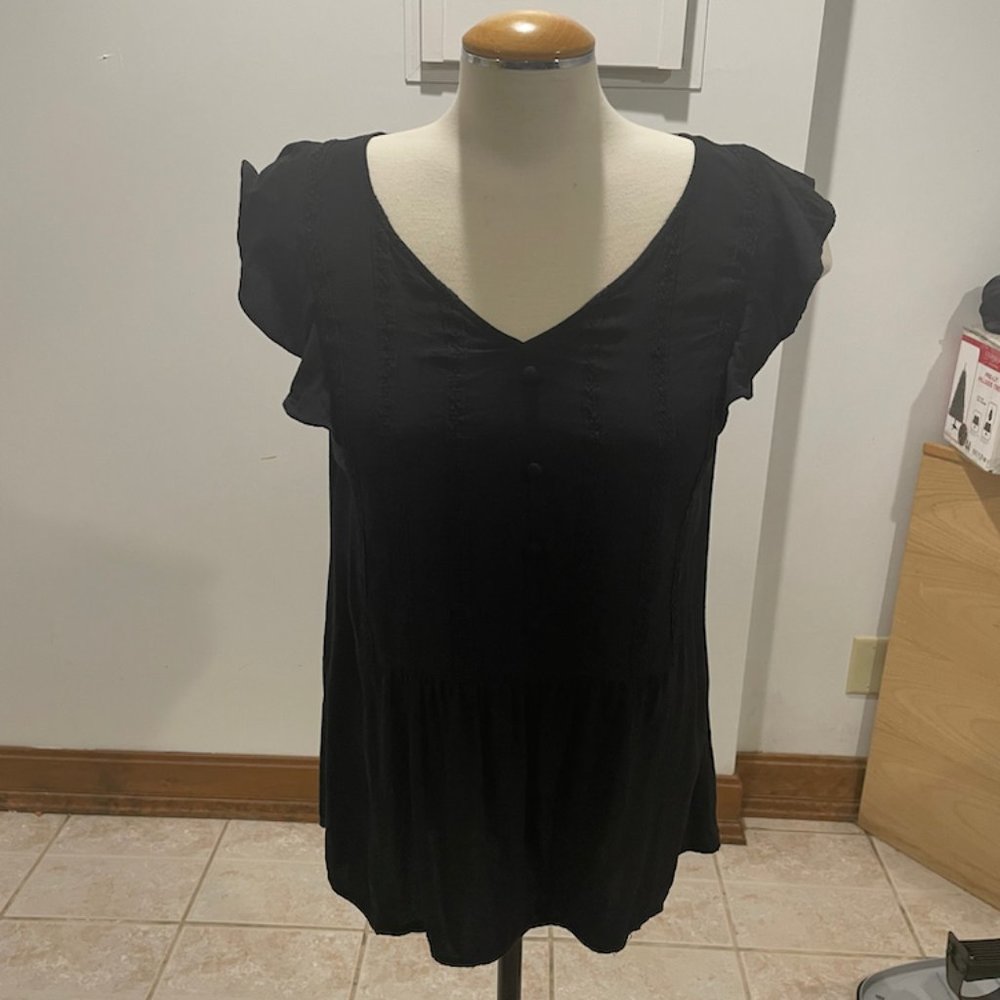 Black Modcloth Blouse